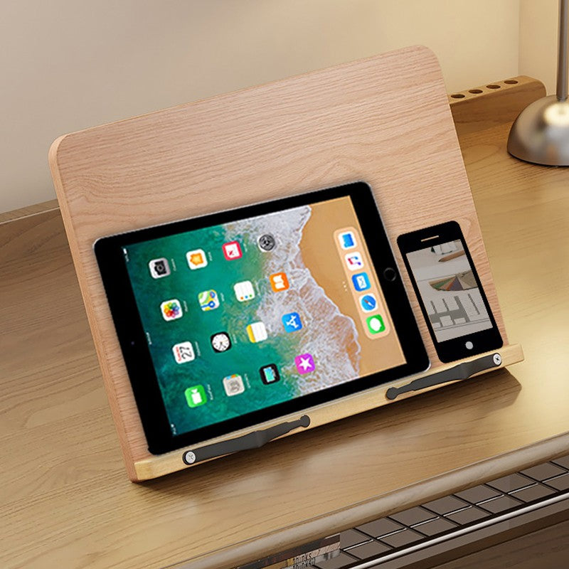 Rainfame Adjustable Wooden Book Stand